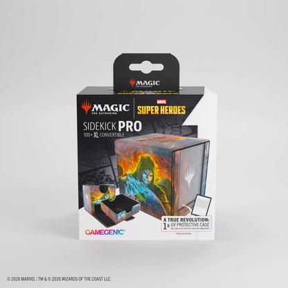 Gamegenic Sidekick PRO 100+ XL Deckbox – MTG Marvel Super Heroes Doom Reigns Supreme