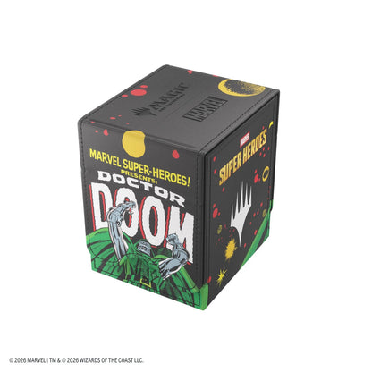 Gamegenic Squire 100+ XL Deckbox – MTG Marvel Super Heroes Doctor Doom Spider-Man