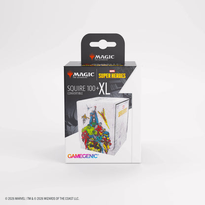 Gamegenic Squire 100+ XL Deckbox – MTG Marvel Super Heroes Marvel Age