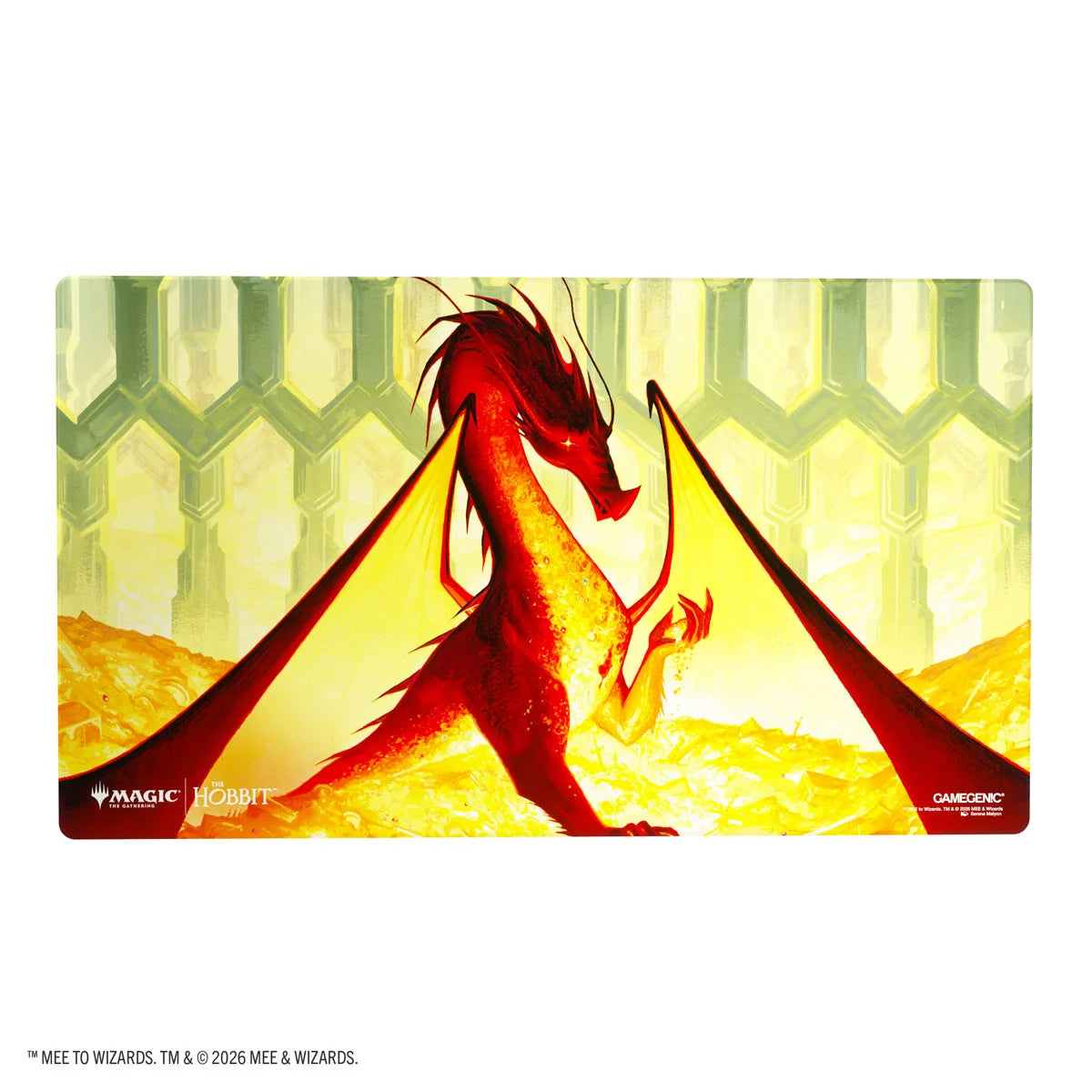 Gamegenic Shiny Playmat – MTG The Hobbit Smaug the Golden