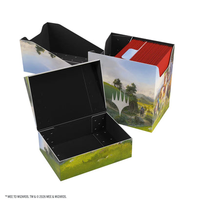 Gamegenic Soft Crate 80+ Deckbox – MTG The Hobbit Leaving Hobbiton Troop of Ponies