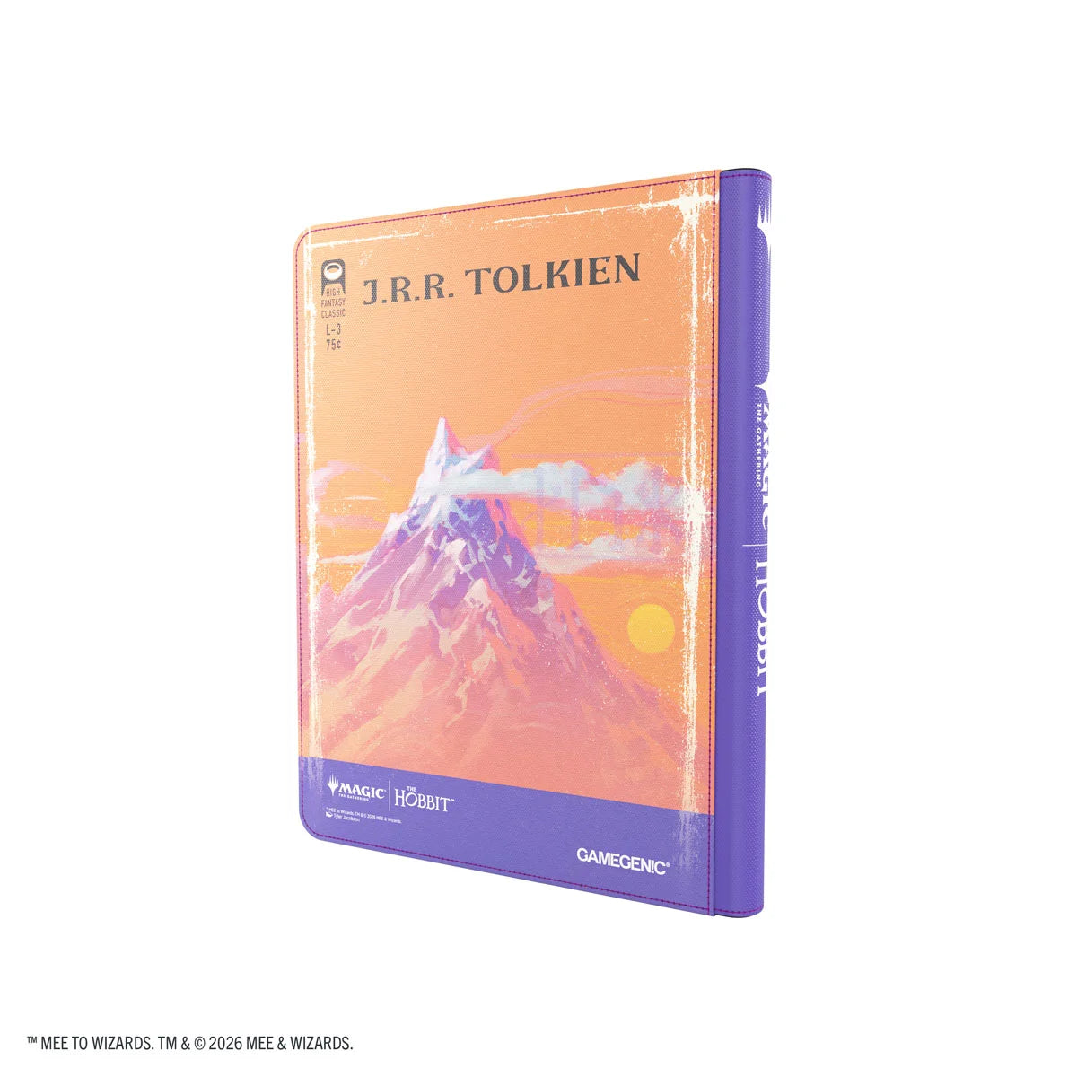 Gamegenic Zip-Up Album 18-Pocket – MTG The Hobbit Gollum Riddle Master und The Lonely Mountain