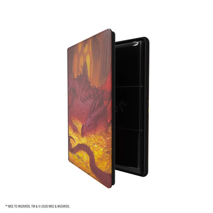 Gamegenic Zip-Up Album 18-Pocket – MTG The Hobbit Smaugs Mox Amber