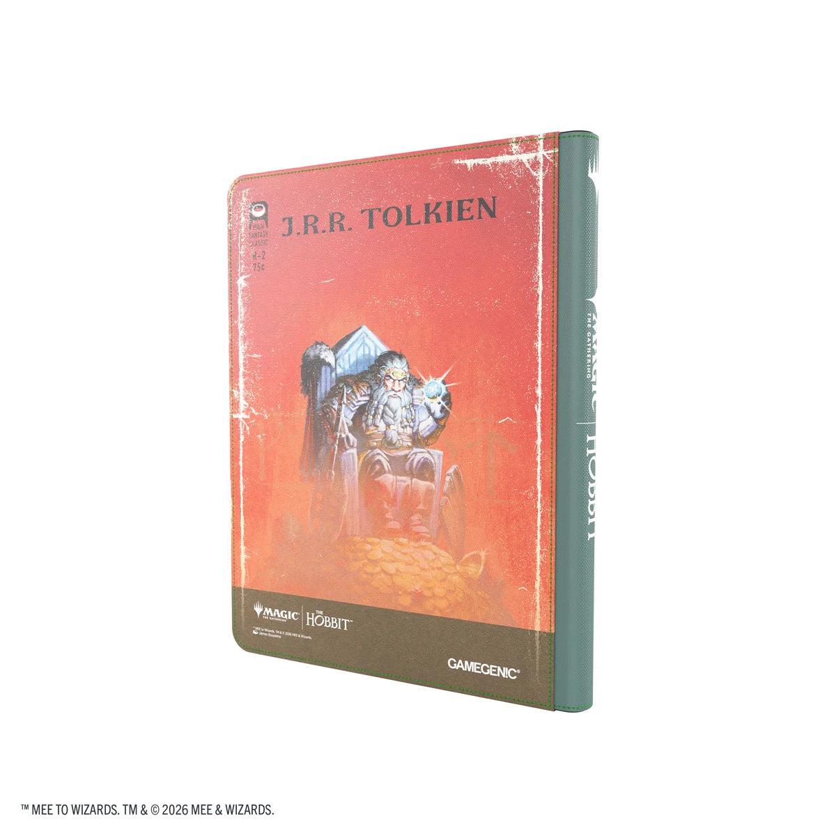 Gamegenic Zip-Up Album 18-Pocket – MTG The Hobbit Thranduil und The Mountain-King