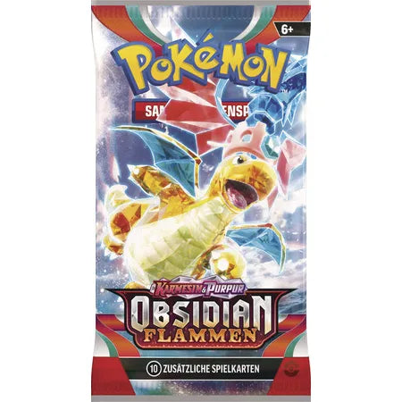 Pokemon Karmesin & Purpur Obsidianflammen Booster Deutsch