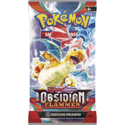 Pokemon Karmesin & Purpur Obsidianflammen Booster Deutsch
