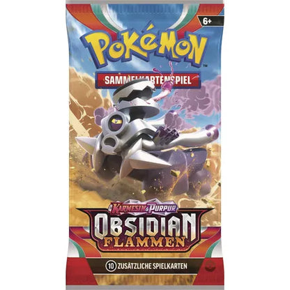 Pokemon Karmesin & Purpur Obsidianflammen Booster Deutsch