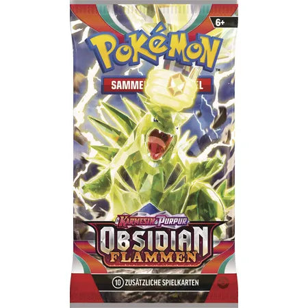 Pokemon Karmesin & Purpur Obsidianflammen Booster Deutsch