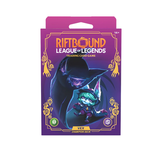Riftbound League of Legends - Unleashed Champion Deck VEX