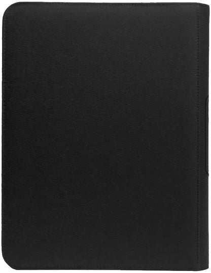 Ultra PRO PATCHCRAFT(TM)Zippered 9-Pocket PRO-Binder®Black