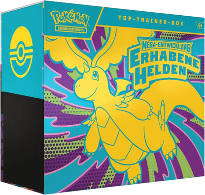 Pokémon Erhabene Helden Top-Trainer-Box ME02.5 Deutsch