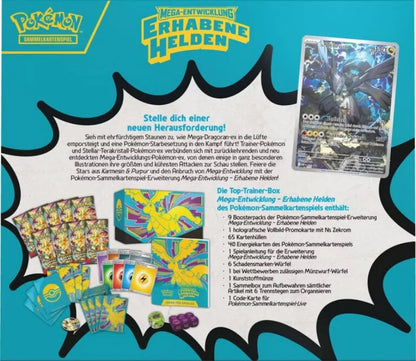 Pokémon Erhabene Helden Top-Trainer-Box ME02.5 Deutsch