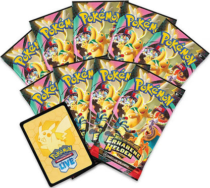 Pokémon Erhabene Helden Top-Trainer-Box ME02.5 Deutsch