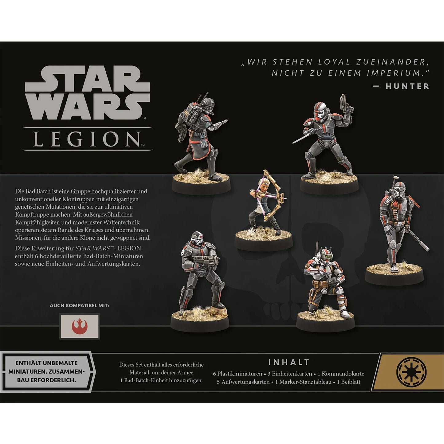 Star Wars™: Legion – Die Bad Batch Agent-Erweiterung