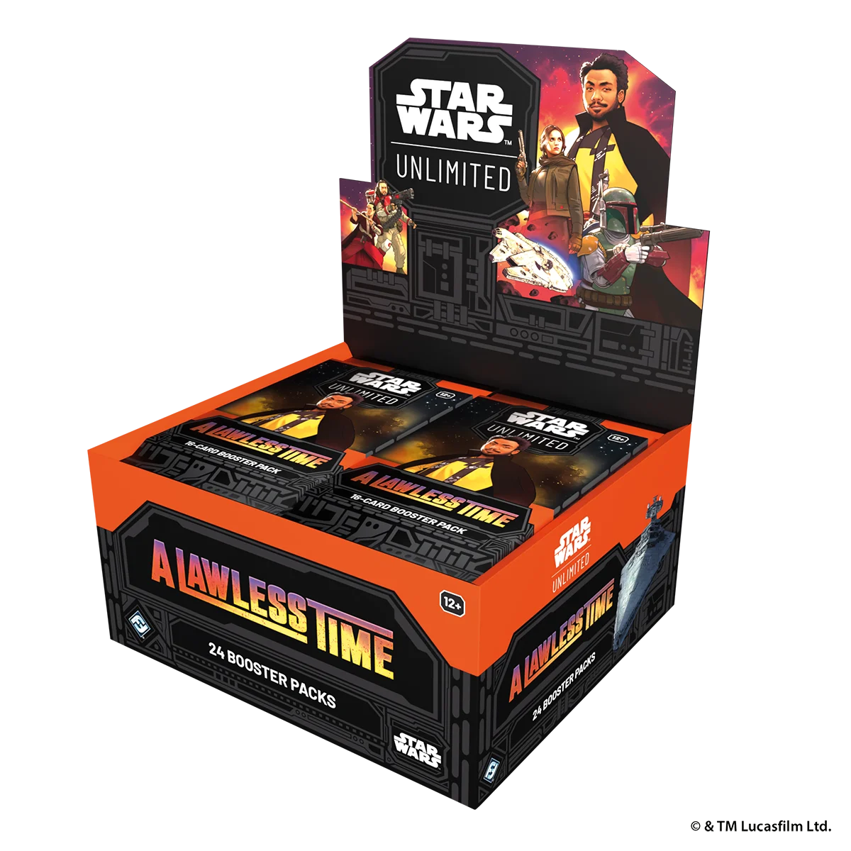 Star Wars: Unlimited – Gesetzlose Zeiten (Booster-Display) Englisch