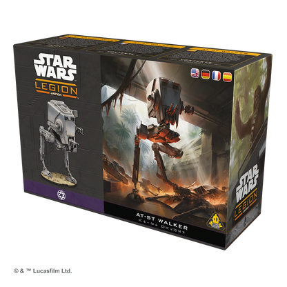 Star Wars Legion – AT-ST Walker Schwerer Kampf-Läufer des Galaktischen Imperiums