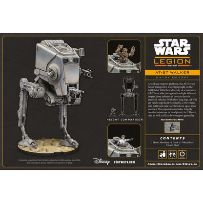 Star Wars Legion – AT-ST Walker Schwerer Kampf-Läufer des Galaktischen Imperiums
