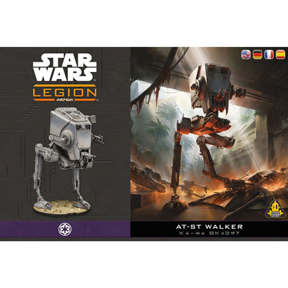 Star Wars Legion – AT-ST Walker Schwerer Kampf-Läufer des Galaktischen Imperiums