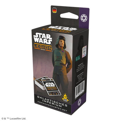 Star Wars: Legion – Galaktisches Imperium Kommandokarten-Set Deutsch