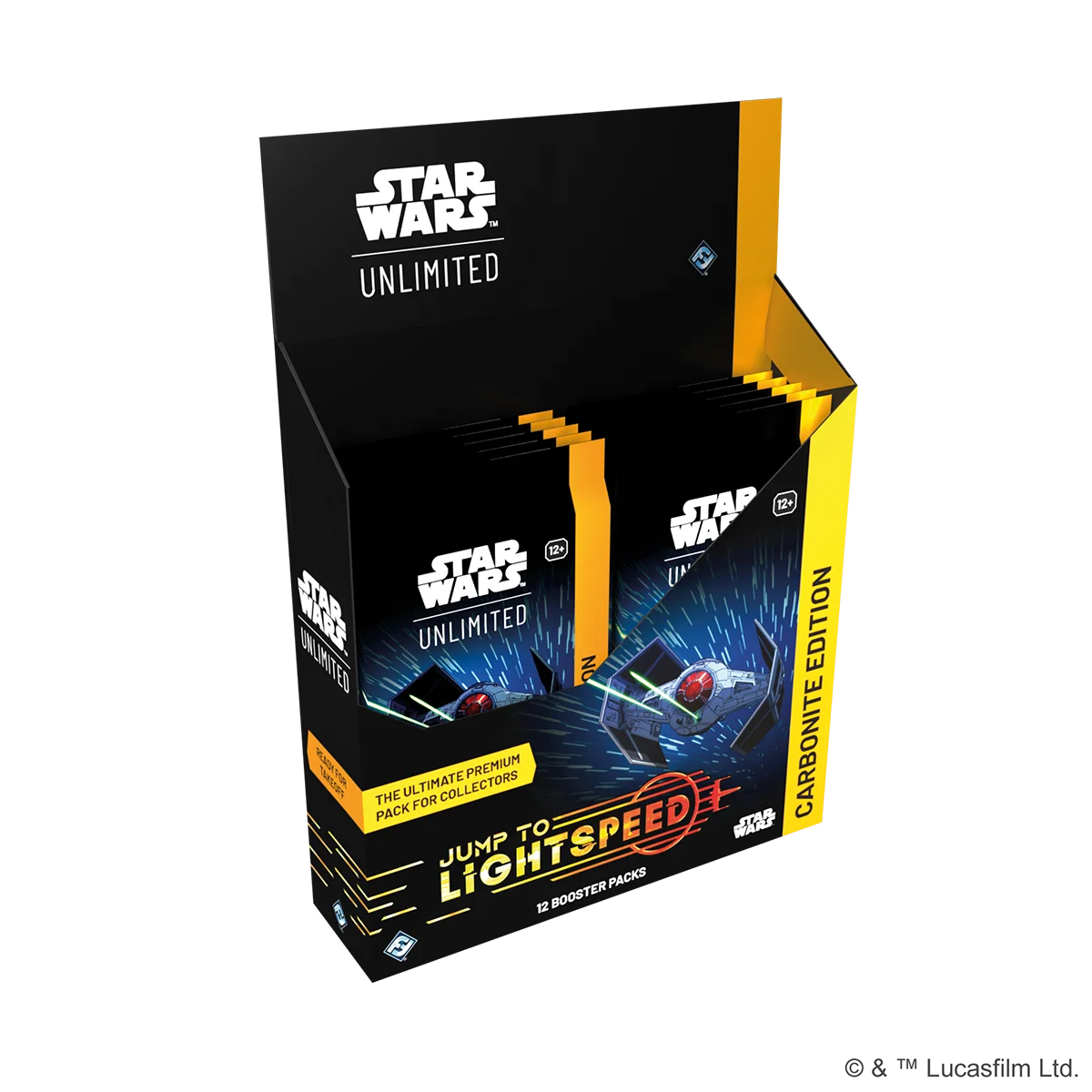 Star Wars: Unlimited – Jump to Lightspeed Carbonite-Booster-Display