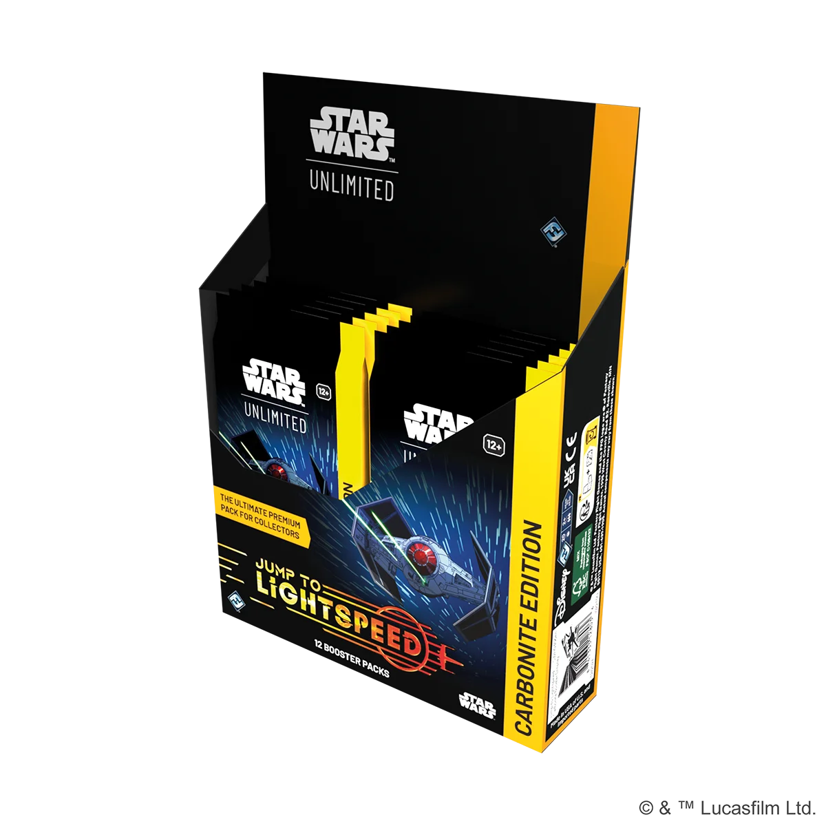 Star Wars: Unlimited – Jump to Lightspeed Carbonite-Booster-Display