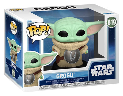 Funko POP! Star Wars - Grogu mit Mudhorn-Brustrüstung #819