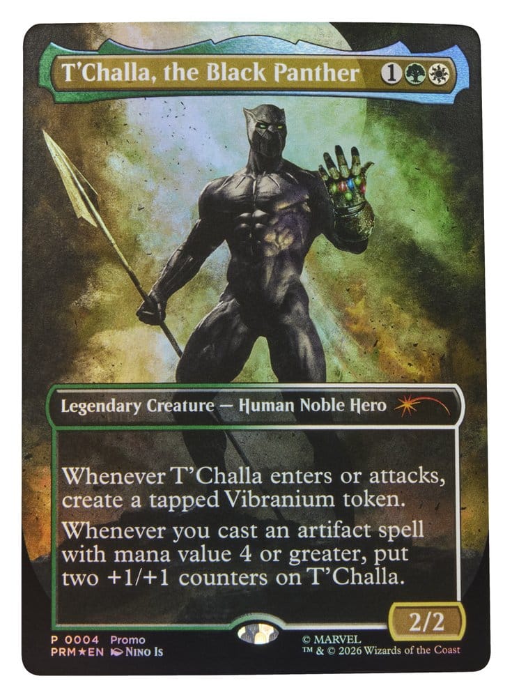 Marvel Legends Series – Black Panther (MTG x Marvel Super Heroes) Actionfigur 15 cm – Ansicht 2