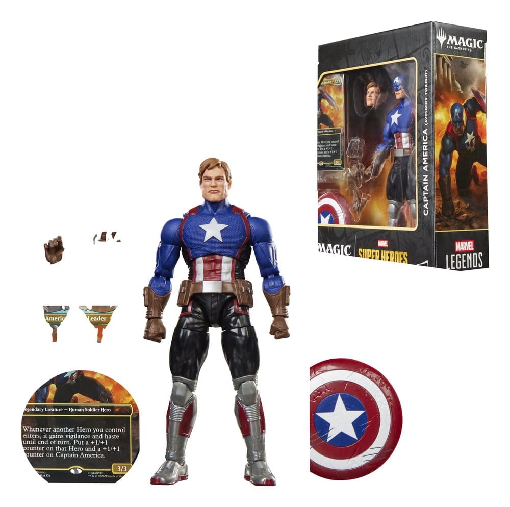 Marvel Legends Series – Captain America Avengers: Twilight (MTG x Marvel Super Heroes) Actionfigur 15 cm – Ansicht 2