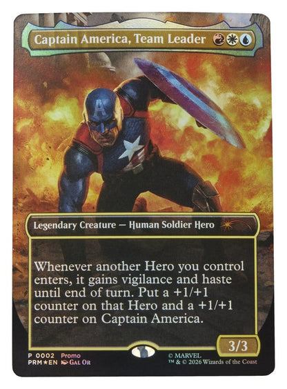 Marvel Legends Series – Captain America Avengers: Twilight (MTG x Marvel Super Heroes) Actionfigur 15 cm – Ansicht 3