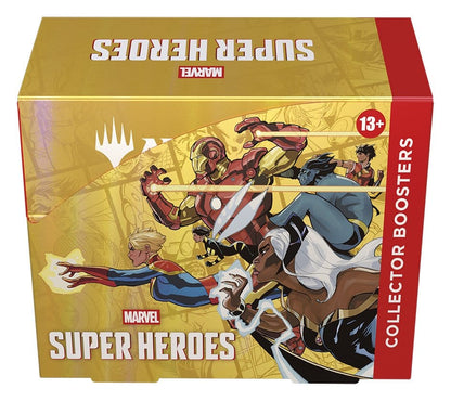 Magic the Gathering Marvel Super Heroes Sammler Booster Display Englisch