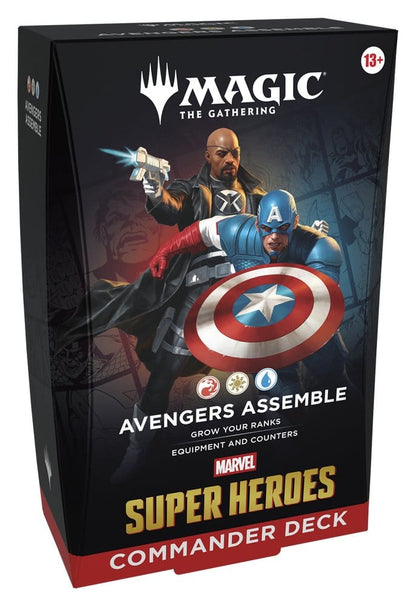 Magic the Gathering Marvel Super Heroes Commander Decks Englisch