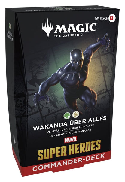 Magic the Gathering Marvel Super Heroes Commander Decks 4 Deutsch