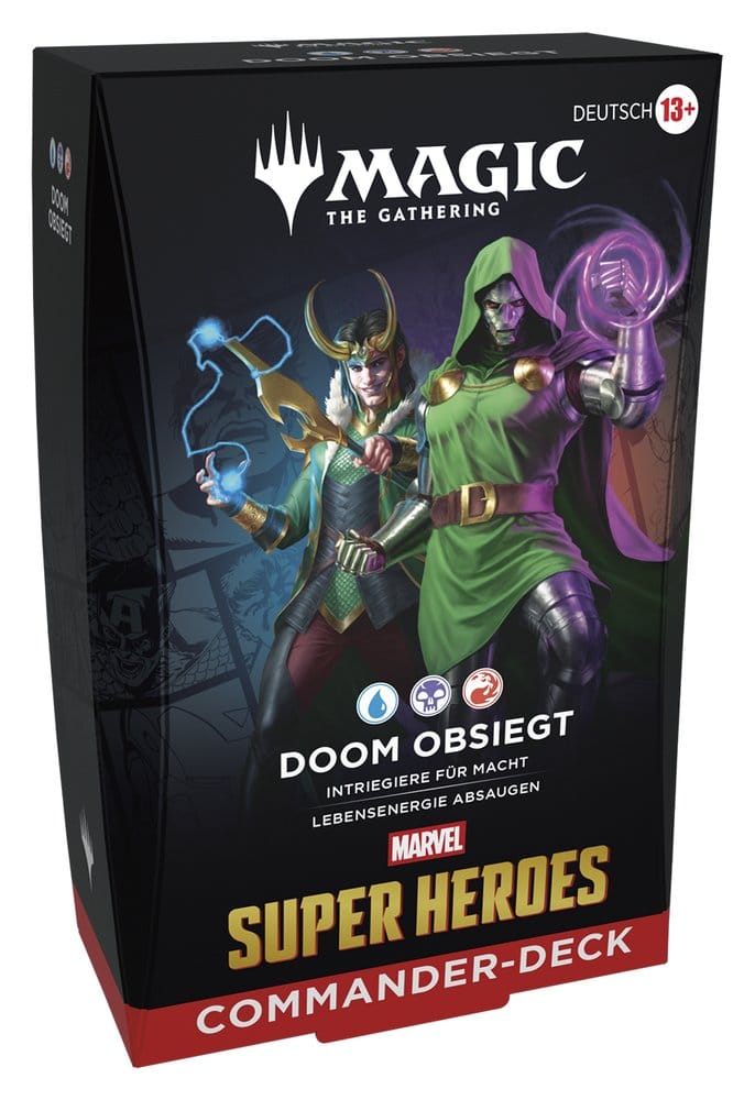 Magic the Gathering Marvel Super Heroes Commander Decks 4 Deutsch