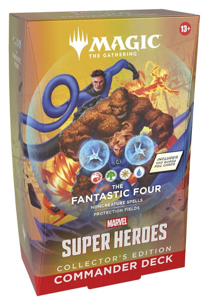 Magic the Gathering Marvel Super Heroes Collector's Edition Commander 4 Decks Englisch