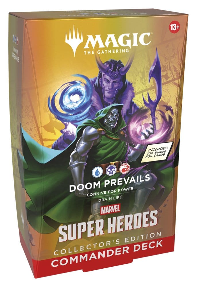 Magic the Gathering Marvel Super Heroes Collector's Edition Commander 4 Decks Englisch